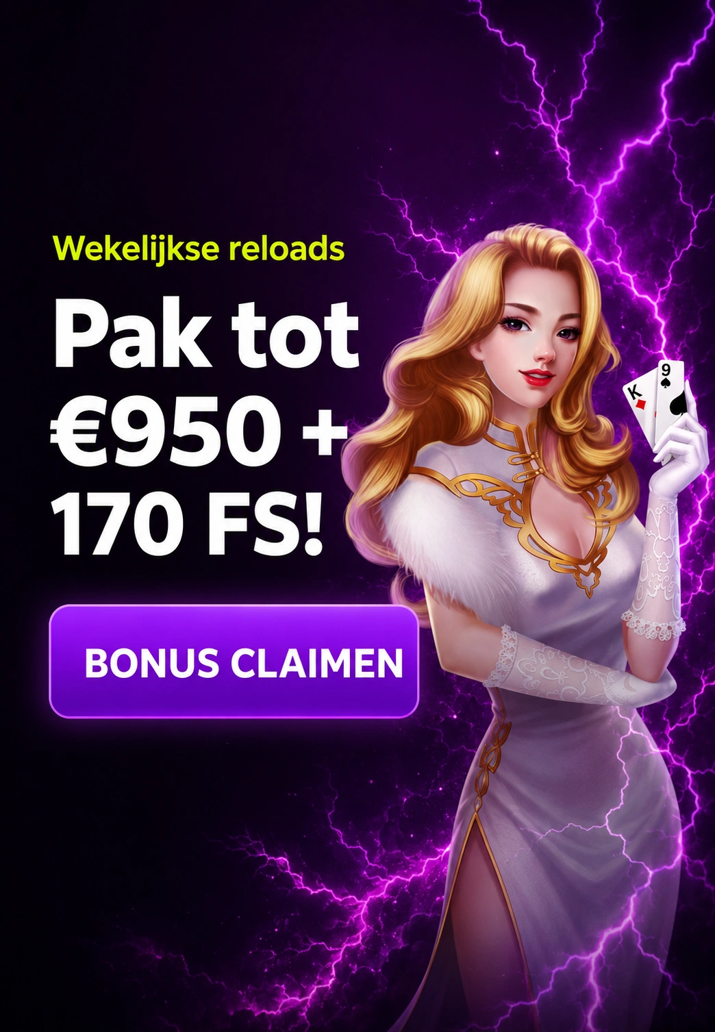 Instasino Casino affiliate-landingspagina voorbeeld